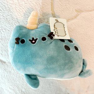 Pusheen Narwhal Keychain Plush